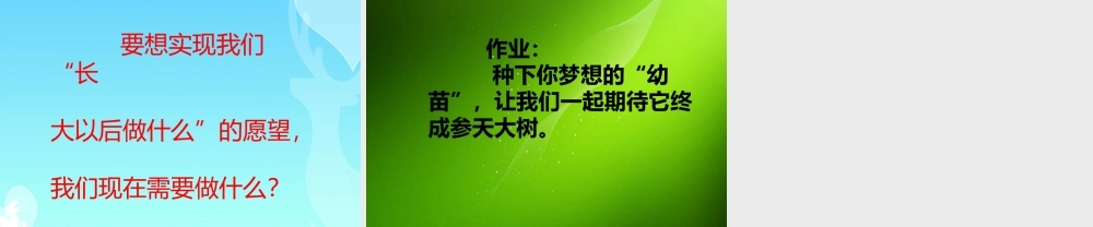 《口语交际：长大以后做什么 》 第9套（省一等奖）优质课.pptx
