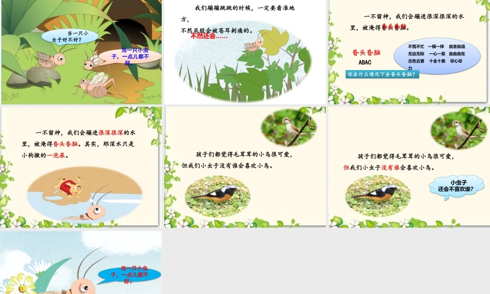 《11 我是一只小虫子 》 第2套（国家一等奖）优质课.pptx