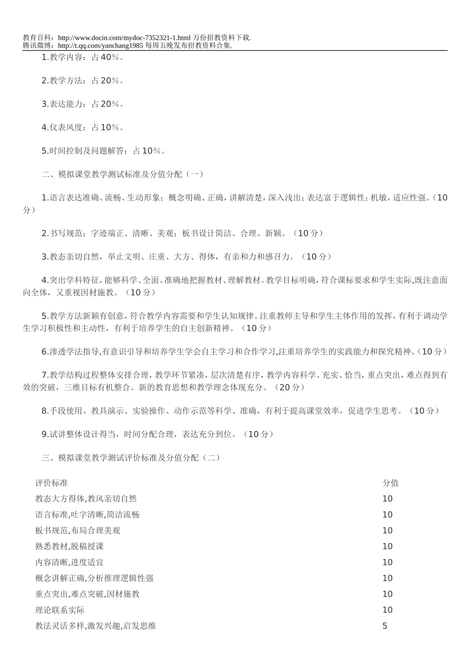 【豆丁★教育百科】教师招考面试注意事项.doc_第2页