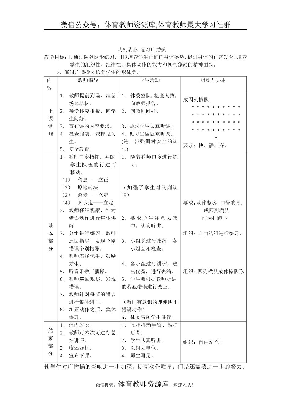 初中体育课全套教案.doc_第2页