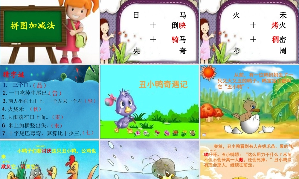 《识字表 》 第4套（省一等奖）优质课.ppt