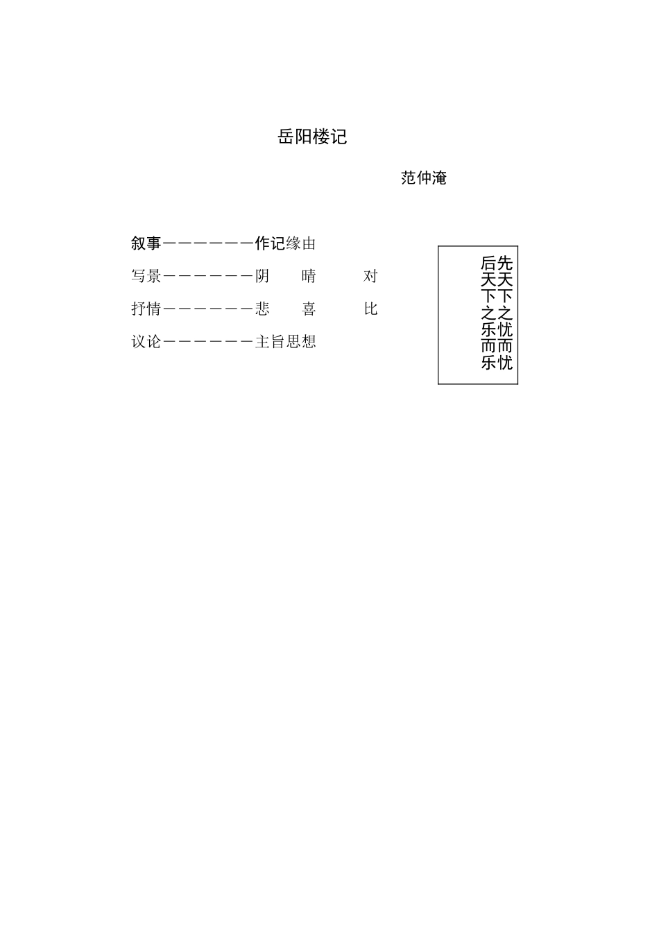 27 岳阳楼记　　教案.doc_第3页