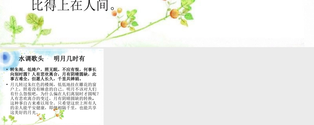 《水调歌头—明月几时有》诗句赏析.ppt