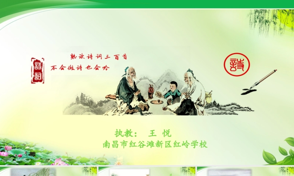 《晓出净慈寺送林子方 》 第2套（省一等奖）优质课.pptx