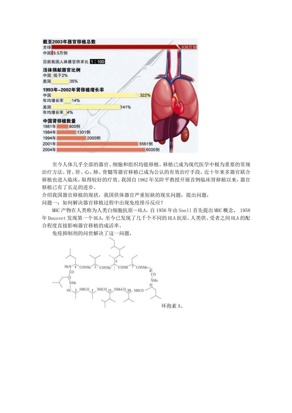 生物：1.3《人体的器官移植》教案（新人教版选修2）.doc_第3页