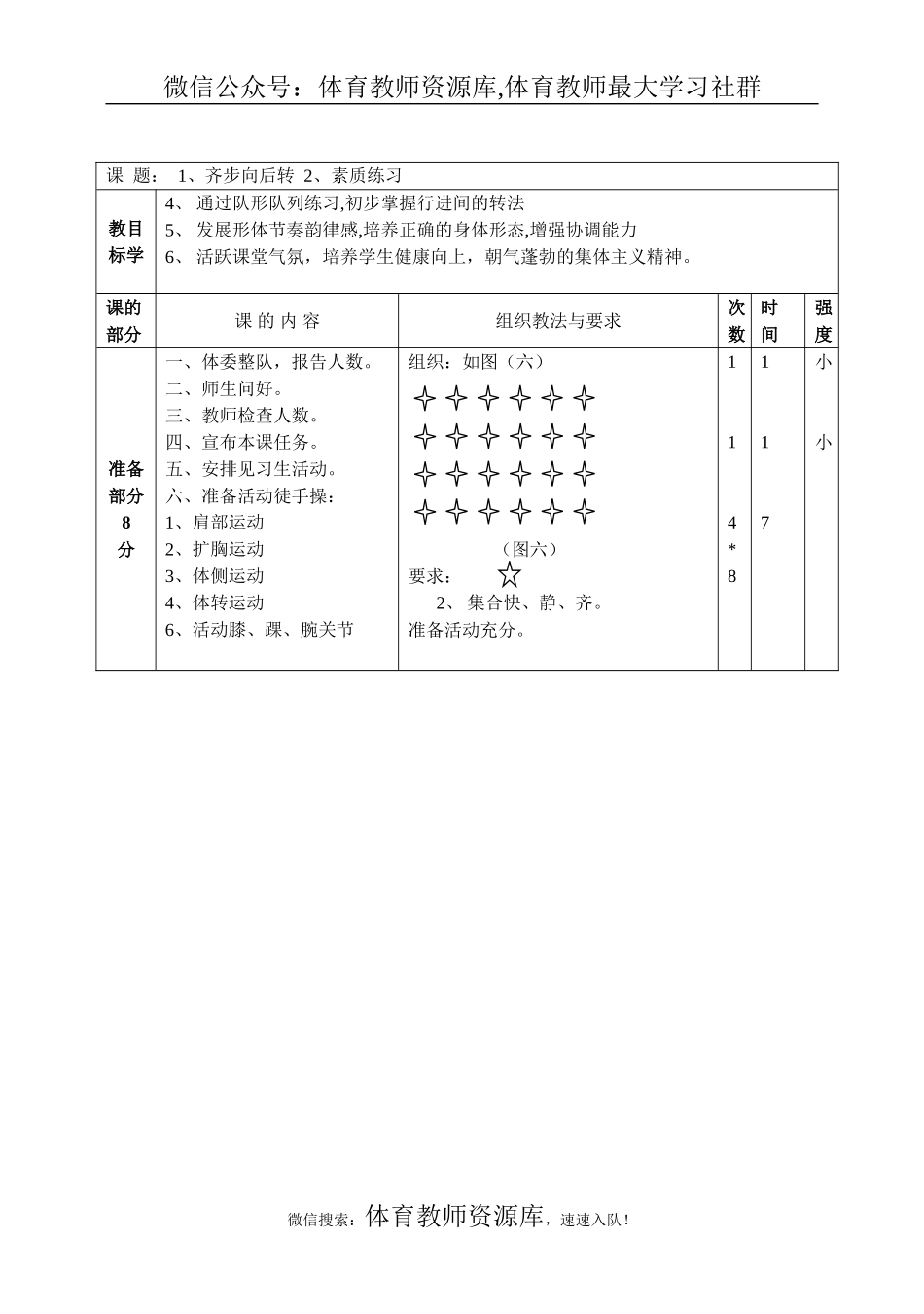 初一下学期全套体育教案.doc_第3页