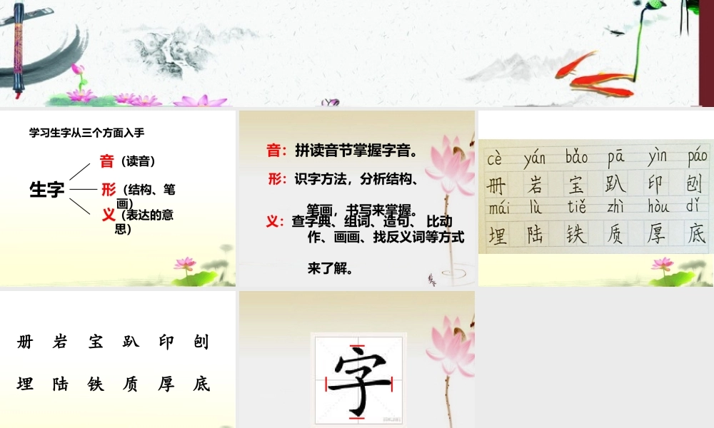 《写字表 》 第8套（省一等奖）优质课.pptx