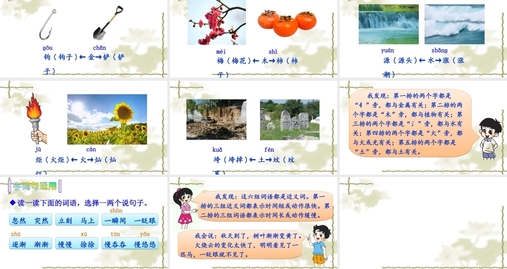 《语文园地八 》 第8套（省一等奖）优质课.ppt