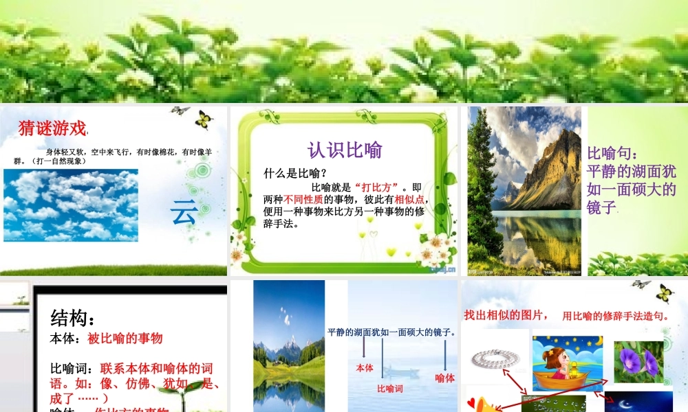 《语文园地八 》 第6套（省一等奖）优质课.ppt