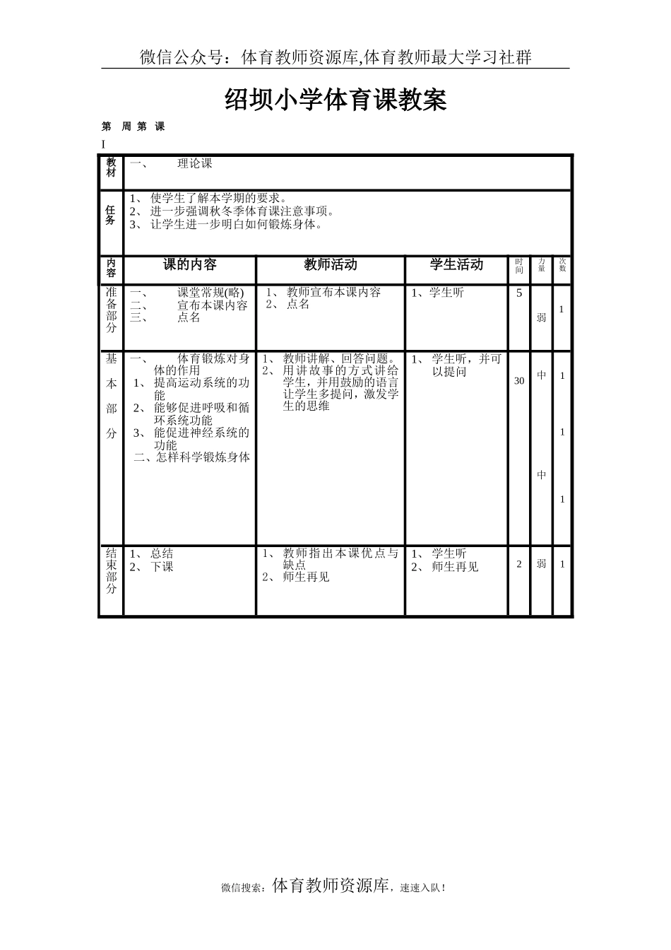 小学六年级体育教案 (2).doc_第1页