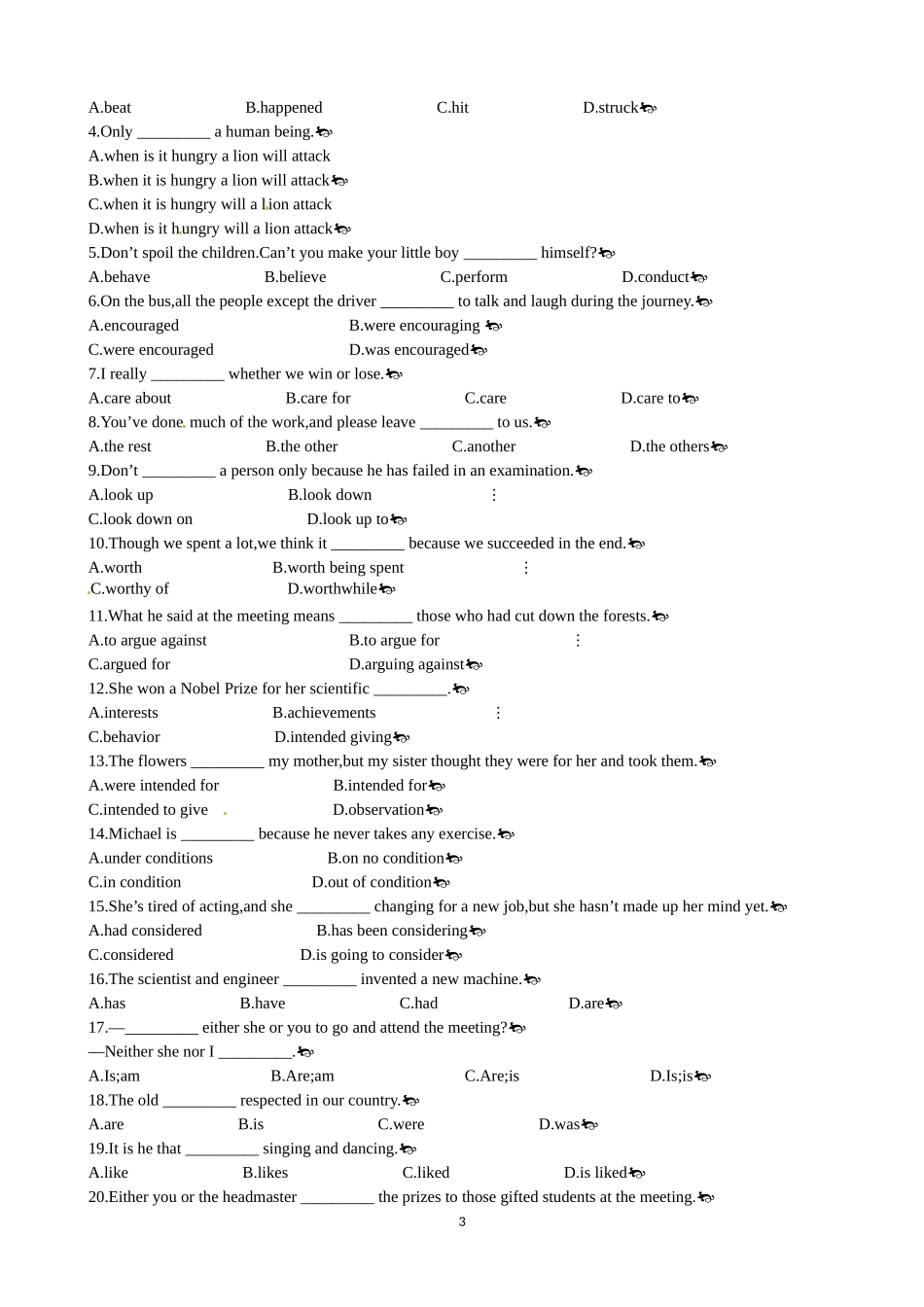 Unit 1 Women of achievement Period 6 Assessment 优秀教案（人教版必修4）.doc_第3页