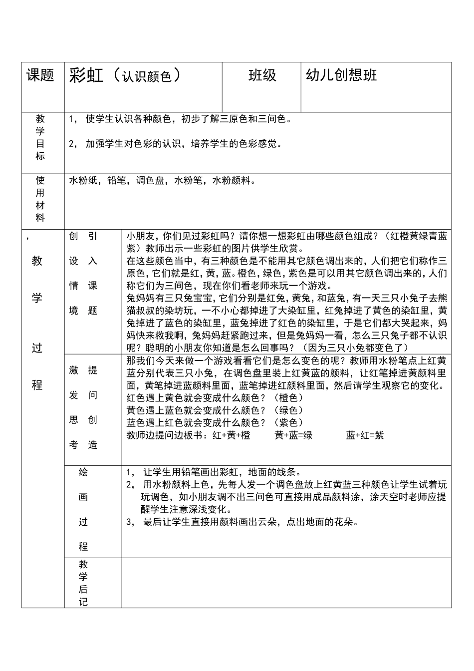 复件 小仓鼠画室教案格式(15).doc_第1页