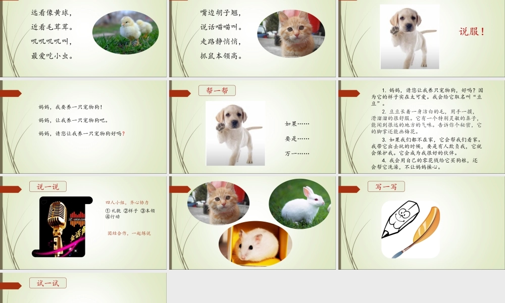 《语文园地七：写话 》 第10套（省一等奖）优质课.pptx