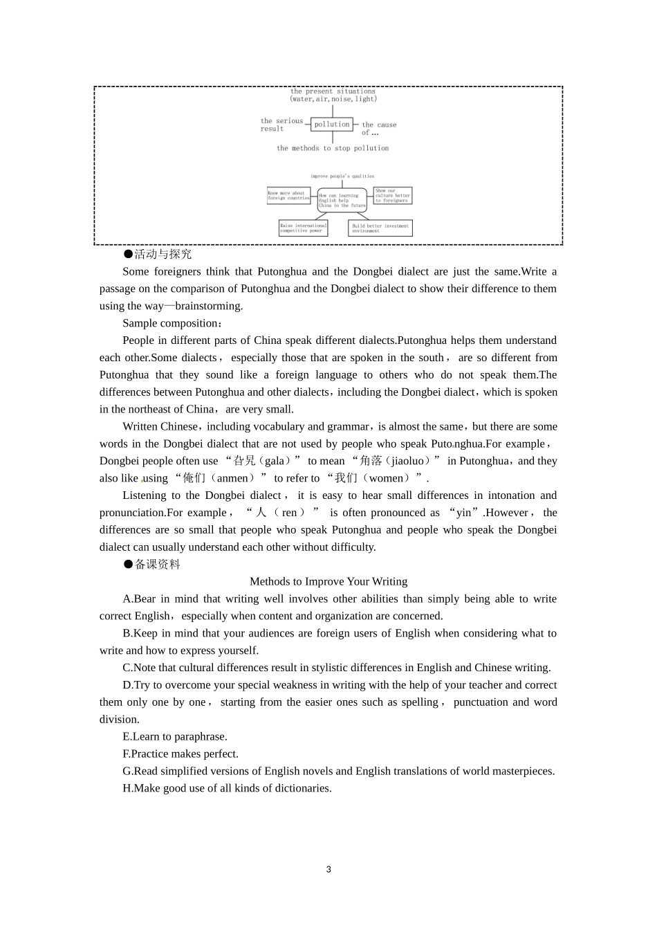 必修一（Unit2 English around the world the 6th period）(1).doc_第3页