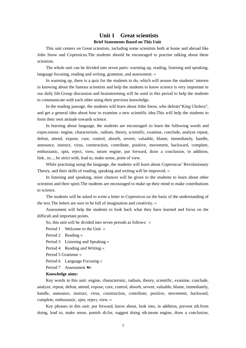 必修五（Unit 1　Great scientists Period 1） .doc_第1页