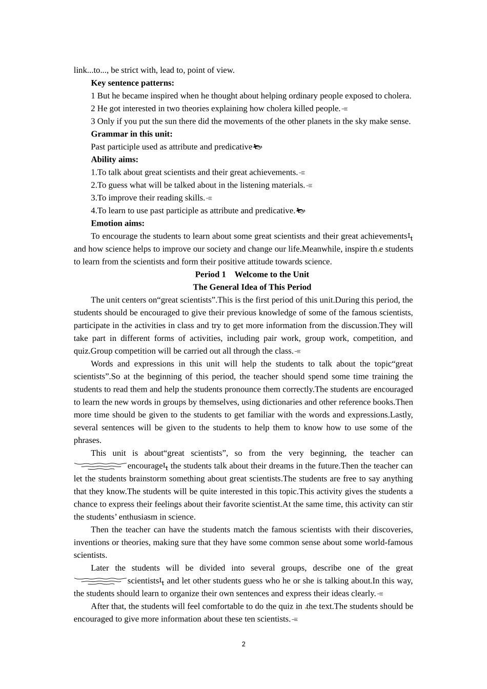 必修五（Unit 1　Great scientists Period 1） .doc_第2页