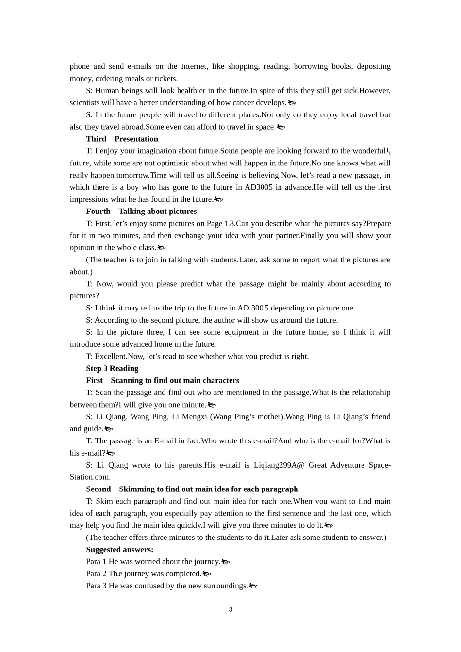 必修五（Unit 3　Life in the future Period 2） .doc_第3页