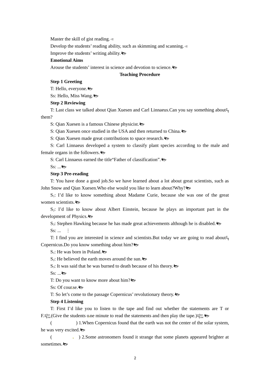 必修五（Unit 1　Great scientists Period 4） .doc_第2页