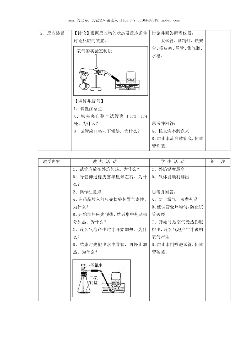 沪教初中化学九上《2第1节 性质活泼的氧气》word教案 (6).doc_第2页