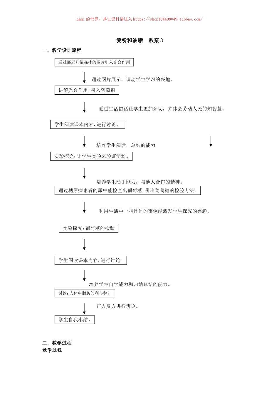 沪教初中化学九下《8第2节 淀粉 油脂》word教案 (7).doc_第1页