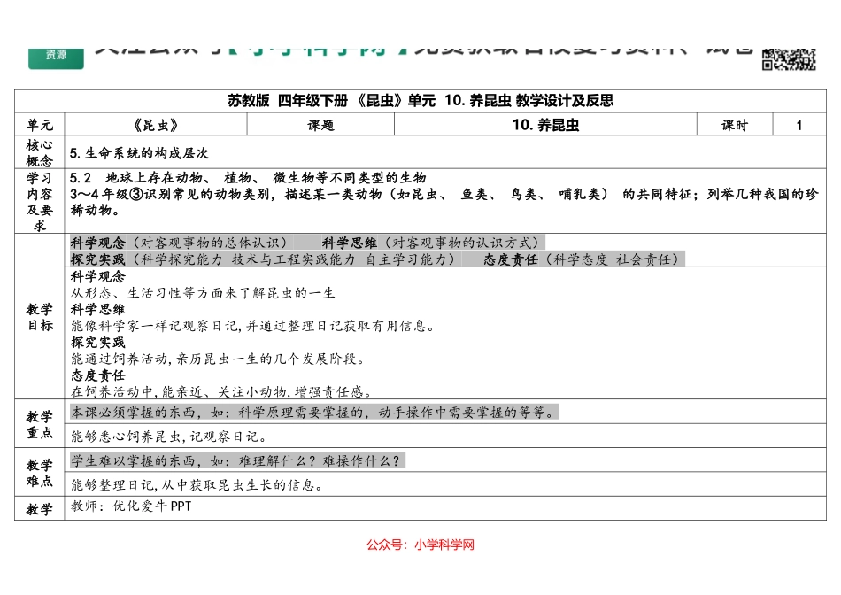 10. 养昆虫（公众号 小学科学网）.docx_第1页