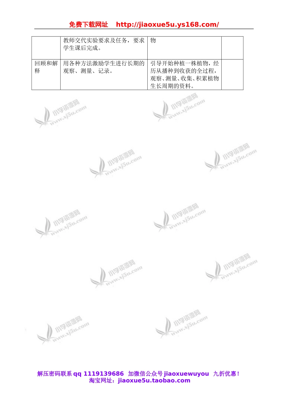 苏教小学科学三下《2.1 果实和种子》word教案 (4).doc_第3页
