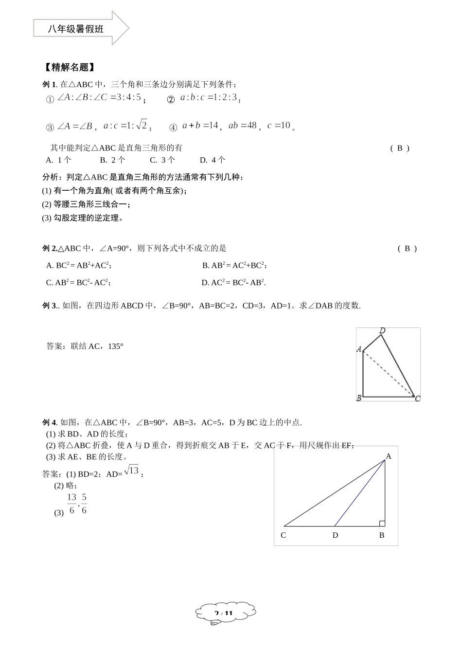 几何06简版-勾股定理(教师版).docx_第2页