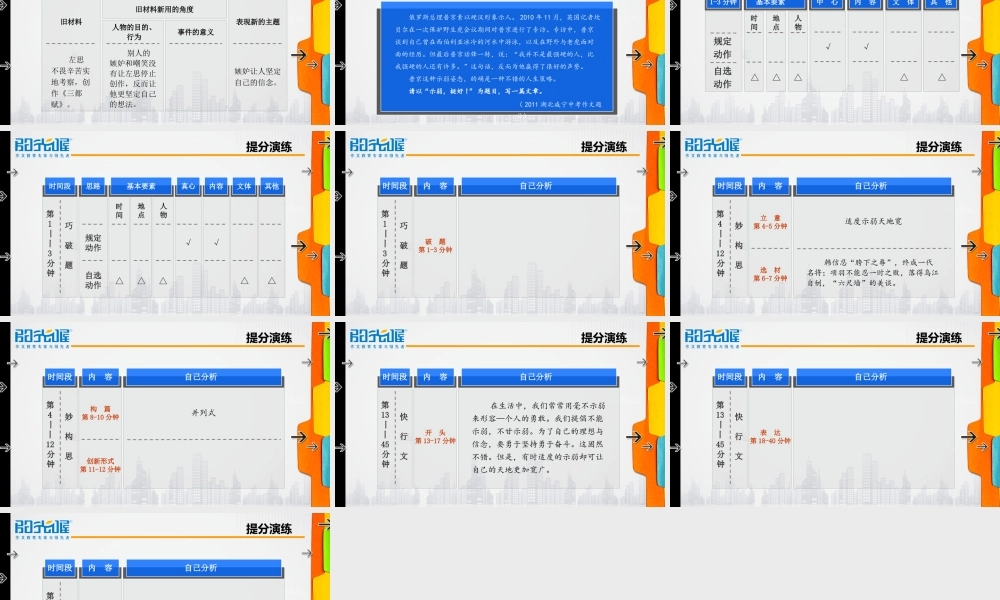 08【配方教案PPT】初中组选材技巧2.ppt