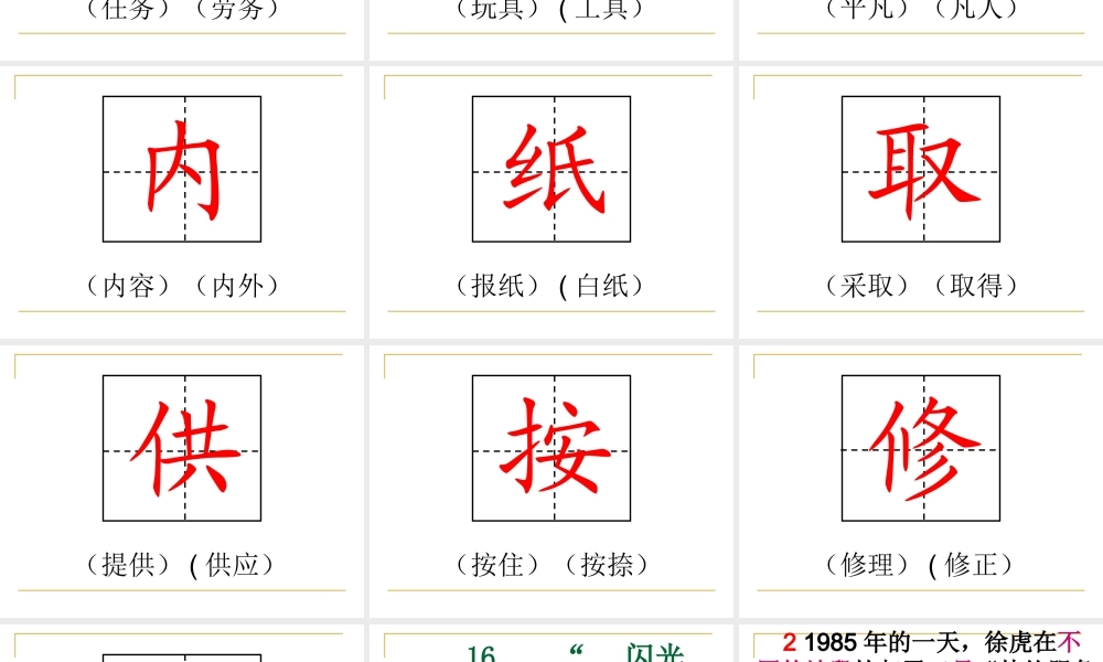 16 “闪光的金子”.ppt