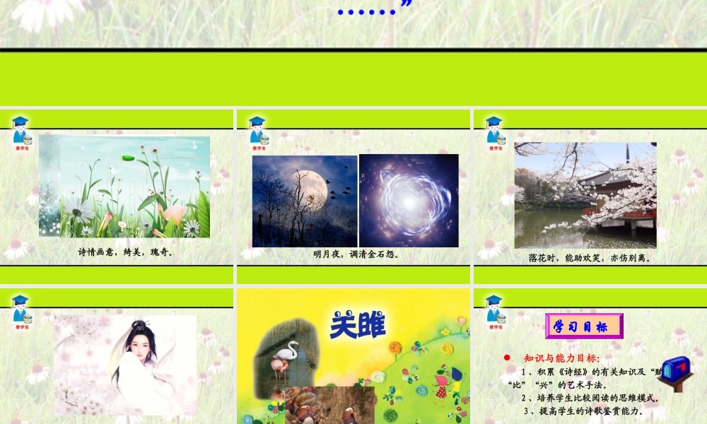 24《诗经》两首关雎.ppt