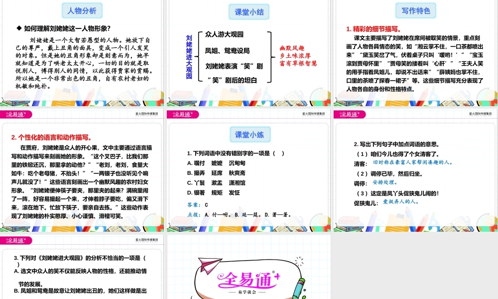 24刘姥姥进大观园.pptx