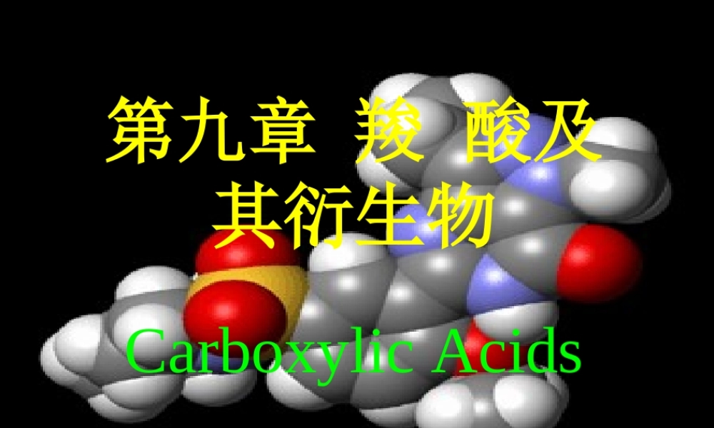 c9羧酸及其衍生物.ppt