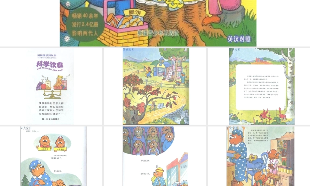 贝贝熊系列——科学饮食.ppt