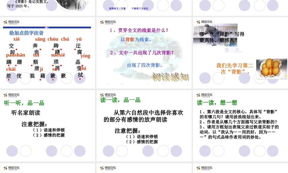 背影 课件一(1).ppt