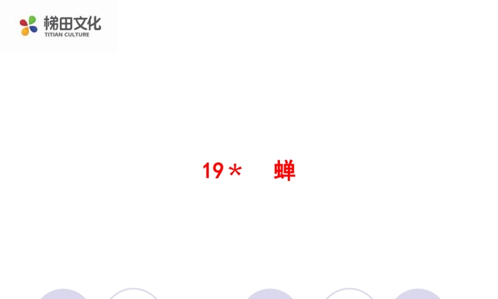 蝉 课件二(1).ppt