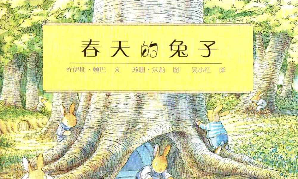 春天的兔子 -印象工作站.ppt