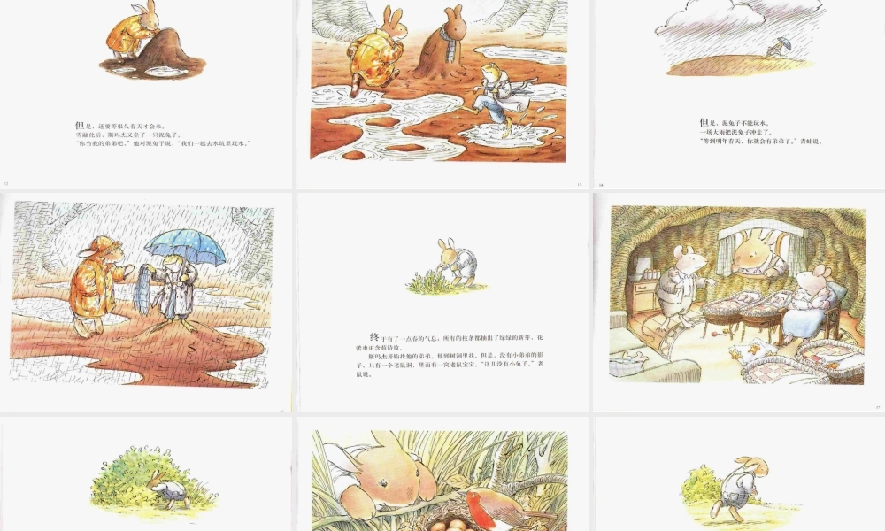 春天的兔子 -印象工作站.ppt