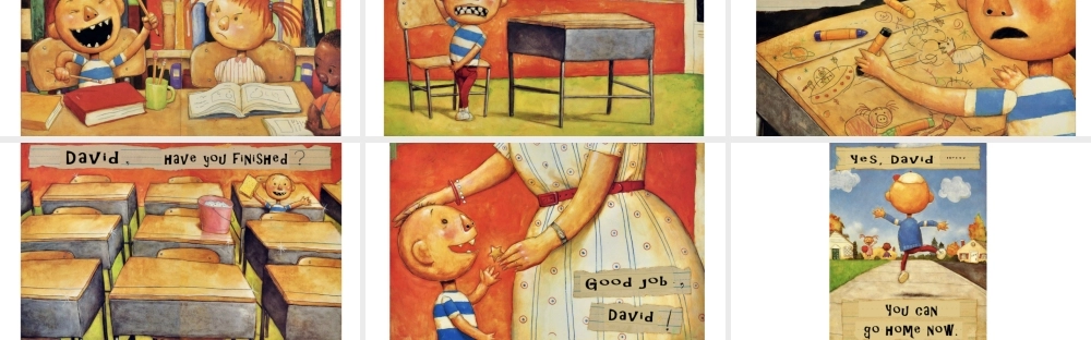 大卫上学去（英文版）.pptx