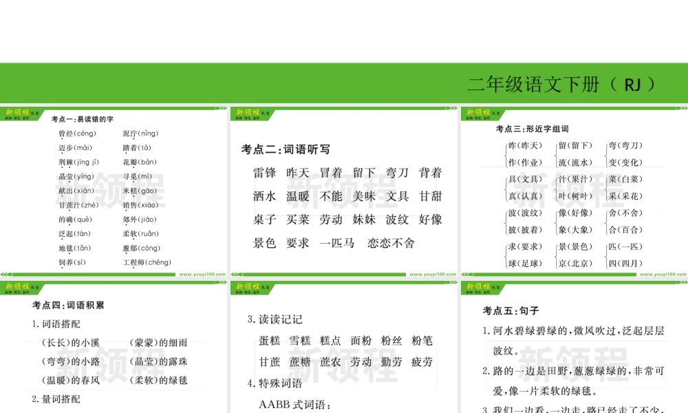 单元考点小结二.pptx