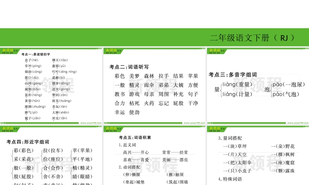 单元考点小结四.pptx