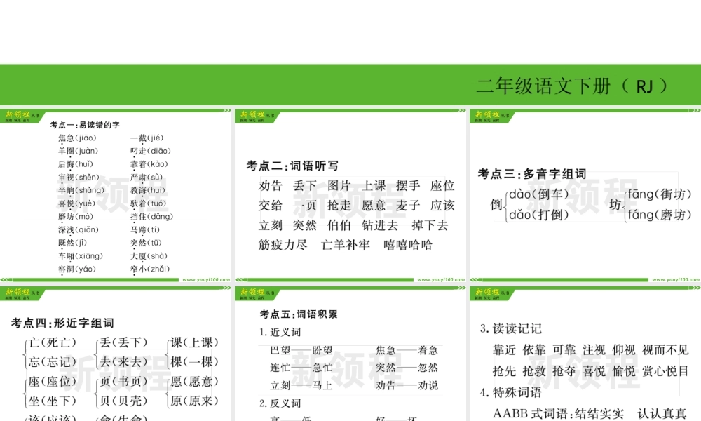 单元考点小结五.pptx