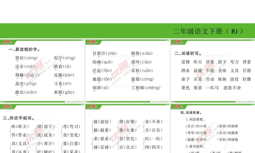 单元知识盘点二.ppt