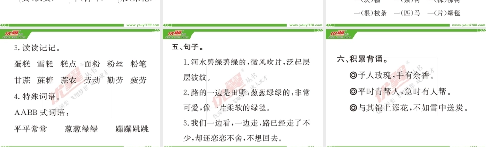 单元知识盘点二.ppt