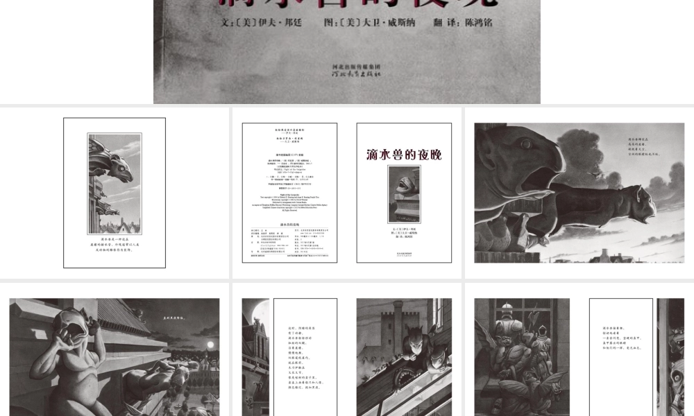 滴水兽的夜晚.pptx