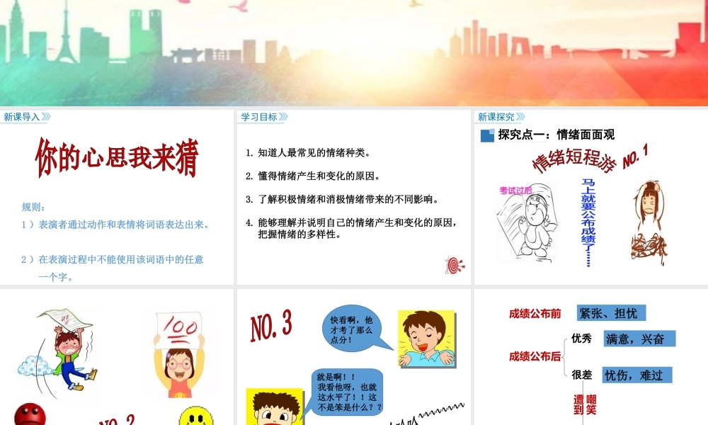 第1课时 青春的情绪.ppt