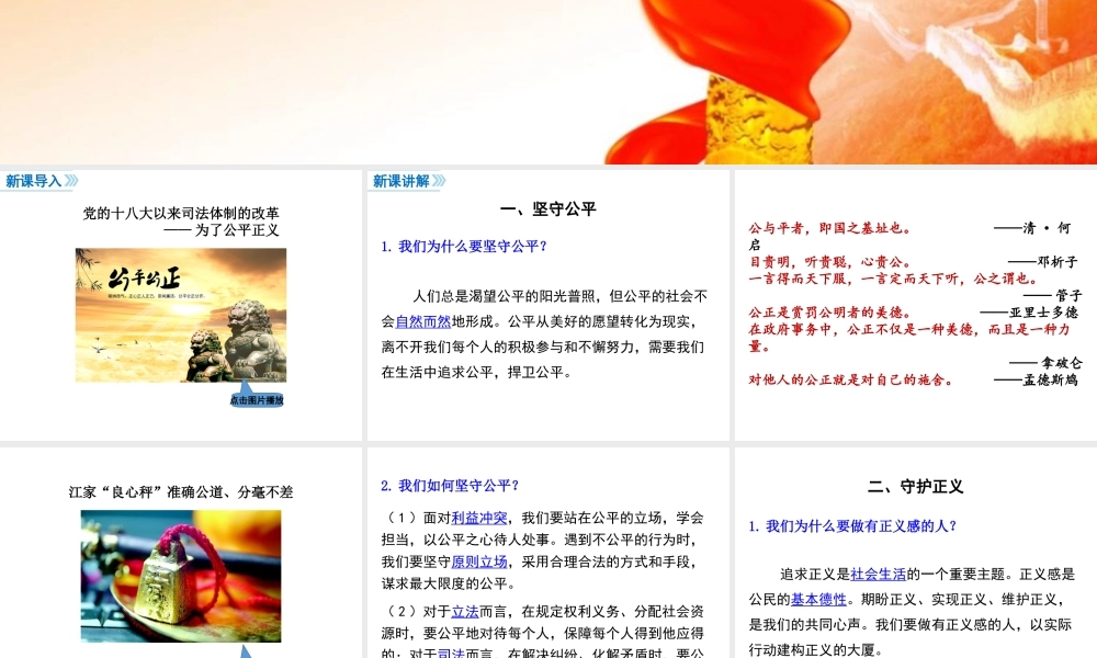 第2课时 公平正义的守护.ppt