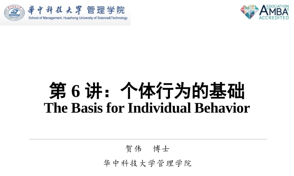 第6讲 个体行为的基础.pptx
