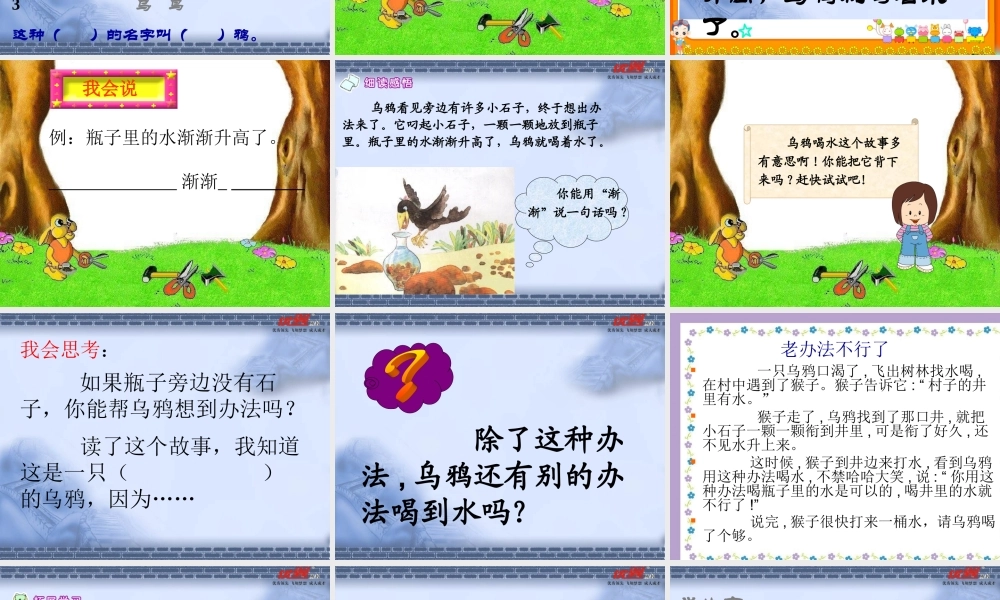 第13课 乌鸦喝水ppt.ppt