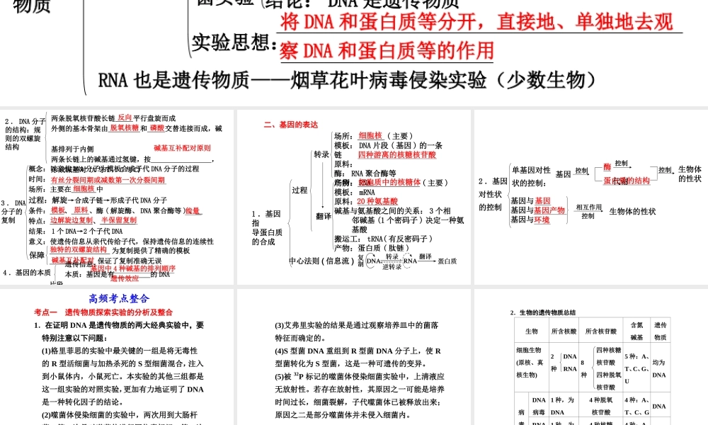 第一讲　遗传的物质基础.ppt