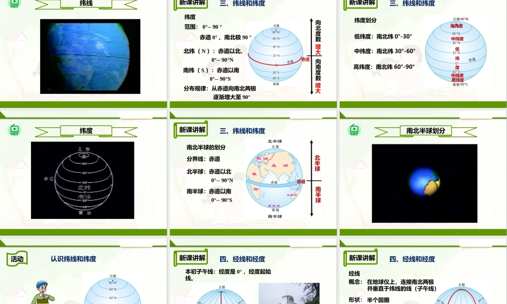 第一节 地球和地球仪（课件）.pptx